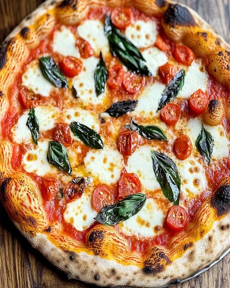 Easy Margherita Pizza, Homemade Margarita Pizza, Margherita Pizza Recipe, Homemade Margaritas, Gluten Free Dough, Margarita Pizza, Pizza At Home, Jalapeno Chicken, Pizza Margherita