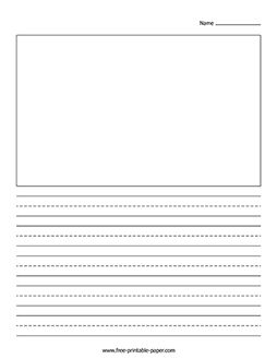 Download this printable writing paper with picture box and use it in you kindergarten class. Kindergarten writing paper with picture box in PDF format. Free Printable Primary Writing Paper, Writing Paper With Picture Box Free, Printable Writing Paper For Kids, Free Printable Writing Paper, Writing Sheets For Kindergarten, Kindergarten Journal, Primary Writing Paper, Keva Planks, Kindergarten Writing Paper