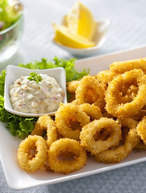 Fried Calamari Recipe | Ajinomoto Malaysia Crispy Fried Calamari, Deep Fried Calamari, Crispy Calamari, Calamari Rings, Calamari Recipe, Squid Rings, Malaysia Food, Calamari Recipes, Pot Belly