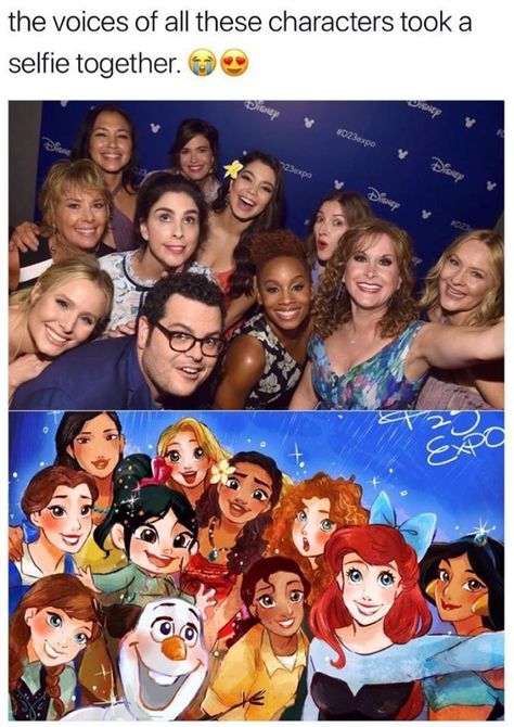 The Princesses. And Olaf. Photo Disney, Disney Amor, Humor Disney, Disney Princess Memes, Disney Mignon, Disney Theory, Funny Disney Memes, Funny Disney Jokes, Funny Disney