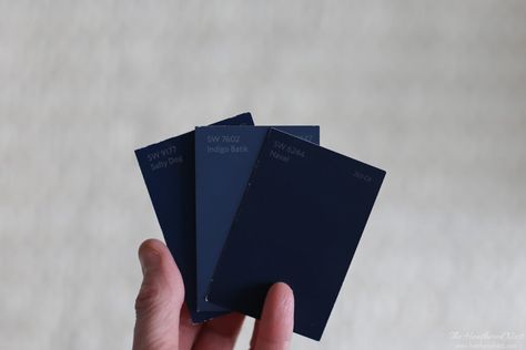 High Gloss Navy Paint, Midnight Blue Wall Paint, Behr Navy Blue Paint Colors, Dark Navy Paint Color, Best Navy Blue Paint Colors, Navy Painted Furniture, Midnight Blue Walls, Dark Blue Paint Color, Navy Blue Rooms