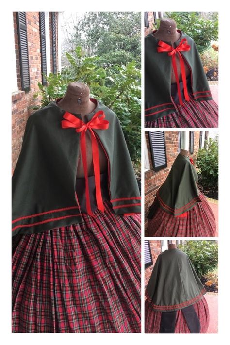 Historical Christmas Dress, Dickens Christmas Costume, Dickens Costumes Women, Christmas Vintage Outfit, Victorian Christmas Outfit, Christmas Choir Outfits, Dickens Fair Costume, Dickens Costumes, Victorian Christmas Dress