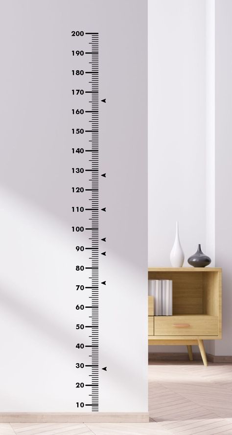 Growth Chart Wall Decal - Customizable

Measure your child's growth with this beautiful and personalized wall decal. #growthchart #walldecal #customizable . #Wall_Height_Chart #Kitchen_List #Height_Growth #Cement_Wall Growth Representation, Wall Height Chart, Height Scale, Kitchen List, Height Growth, Cement Wall, Xmas Sale, Height Chart, Concrete Cement