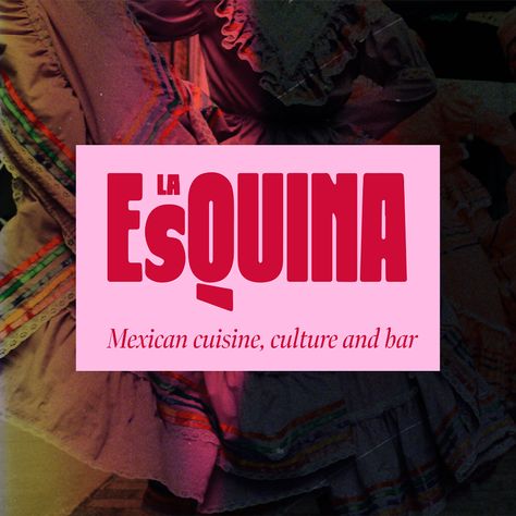 La Esquina Mexican Restaurant & Bar (2) | Images :: Behance Mexican Restaurant Design, Mexican Bar, Creative Design Studio, Restaurant Branding, User Experience Design, Logo Restaurant, Brand Building, Mexican Restaurant, Experience Design