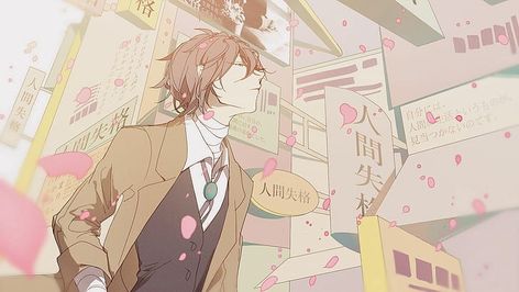 Dazai Hd Wallpaper, Dogs Aesthetic Wallpaper, Bungou Stray Dogs Aesthetic, Stray Dogs Aesthetic, Osamu Dazai Wallpaper, Dazai Wallpaper, Bungou Stray Dogs Dazai, Pink Wallpaper Desktop, Dazai Osamu Anime