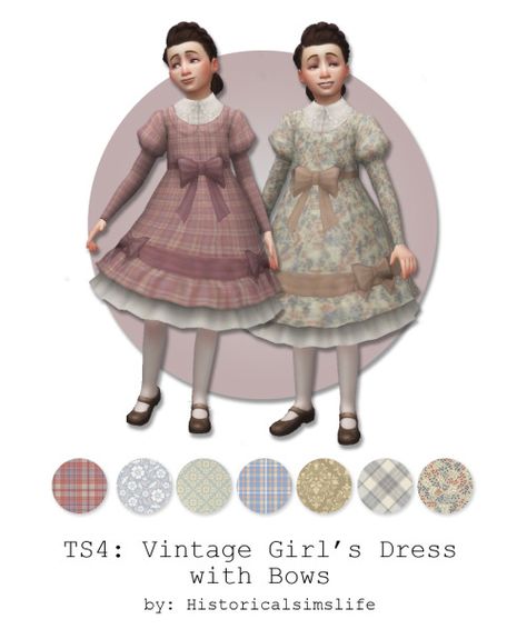 Vintage Outfits Sims 4 Cc, Sims 4 Cc Portraits, Sims 1890 Cc, Sims 4 Cc 1890s Clothes, Sims 4 Old Clothes, Sims 4 Cc Decades Challenge 1890, Sims 4 1850s Cc, Royal Dresses Sims 4 Cc, Sims 4 Cc Vintage Dress