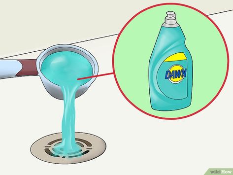 5 Ways to Unclog a Slow Shower Drain - wikiHow Shower Drain Unclogger, Shower Drain Cleaner, Clean Shower Drain, Clean Clogged Drain, Unclog Bathtub Drain, Drain Unclogger, Slow Drain, Sink Repair, Drain Repair