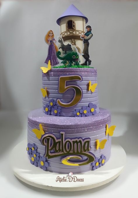 Bolo de chantilly espatulado lilais bolo infantil 💜 Happy Birthday Cake Girl, Bolo Rapunzel, Rapunzel Party, Heart Cakes, Happy Birthday Cakes, Girl Cakes, Funky Art, Rapunzel, Birthday Cake