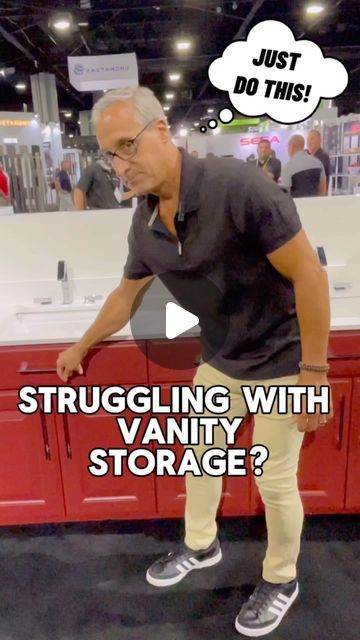 Interior Trend | Kitchen & Bath | Designer on Instagram: "Vanity Storage Just Got Better! Here’s the Top Bathroom Storage Ideas. Comment “SINK” and I’ll Send You More Information.
#storage #organization #vanity #design #aesthetic #designer #bathroom #bathroominspiration #diy #diyproject #reels #reelsvideo #fyp #trending #viral @revashelf" Hidden Bathroom Storage Tidy, Electric Toothbrush Storage Hidden In Drawer, Creative Bathroom Storage Bed Bath & Beyond, Bathroom Vanity Storage Ideas, Organization Vanity, Trend Kitchen, Aesthetic Designer, Bathroom Storage Ideas, Bathroom Vanity Storage