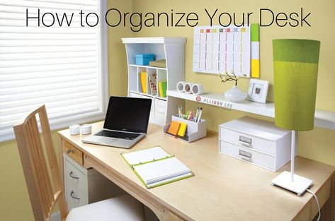 Organize the Prime Real Estate in Your Office in 3 Easy Steps Real Estate Home Office, Desk Drawer Organization, Home Office Organizing, Cheap Home Office, Craft Closet Organization, Cube Furniture, Office Organizing, Home Office Closet, Office Organization Files