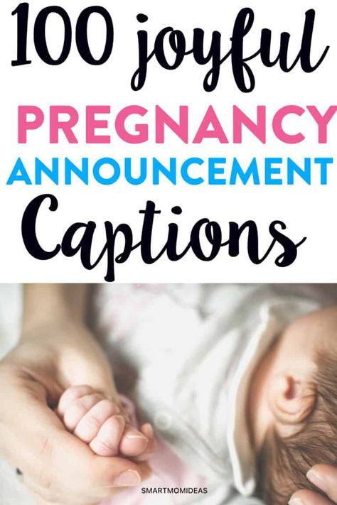 Get these joyful pregnancy announcement captions for family and friends. Pregnancy Announcement Captions, Clever Pregnancy Announcement, 3rd Pregnancy Announcement, First Pregnancy Announcements, Simple Pregnancy Announcement, Family Captions, Second Pregnancy Announcements, Of Captions, Fall Pregnancy Announcement