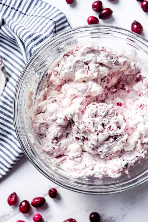 Easy Cranberry Fluff, Cranberries Salad, Cranberry Fluff Salad, Cranberry Jello Salad, Cranberry Fluff, Cranberry Jello, Fluff Salad, Fluff Recipe, Cranberry Salad