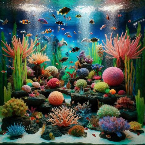 🌊✨ Transform Your Aquarium into a Vibrant Underwater Paradise! 🌊✨ Looking to add a splash of color and life to your aquarium? Dive into our beautiful collection of **Artificial Coral and Water Plants** for just **$29.99**! Crafted from high-quality, non-toxic materials, these stunning decorations not only enhance the beauty of your setup but also provide a safe haven for your aquatic friends 🐠🌟. Our products are designed to mimic the natural coral reefs and lush plant life, creating an eye-... Coral Reef With Fish, Colorful Aquarium Plants, Sea Plants Underwater, Colorful Freshwater Aquarium Fish, Vibrant Coral Reef, Artificial Coral, Aquarium Decor, Splash Of Color, Natural Coral