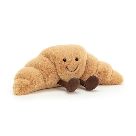 Amuseable Jellycat, Jellycat Croissant, Jellycat Amuseable, Jellycat Toys, Soft Teddy Bear, Cute Stuffed Animals, Lego Duplo, Cute Plush, 귀여운 동물