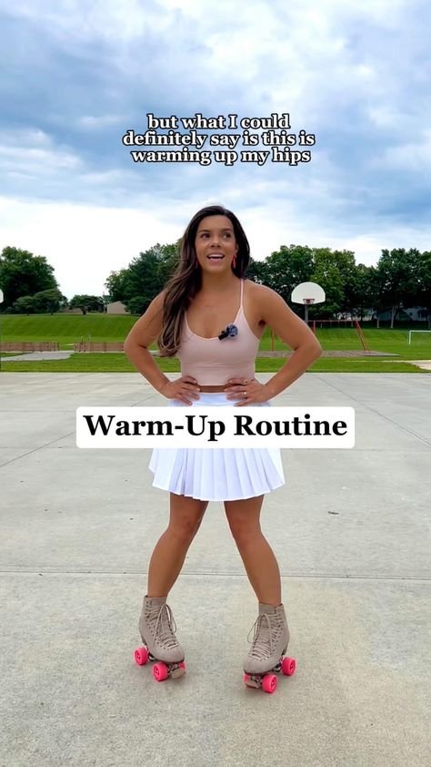 Thank you @rollerskillz for this warm up routine! It’s a hip torcher! 🤪 For her full tutorial and explanation as to what benefits you’ll… | Instagram Roller Skating Beginner, Roller Skating Outfit, Roller Skating Outfits, Warm Up Routine, Skate 3, Roller Skaters, Skating Outfits, Roller Skate, Roller Skating