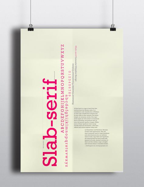 Type Classification, Information Poster, Poster Series, Project Photo, Branding, Illustrations, Design, Logos