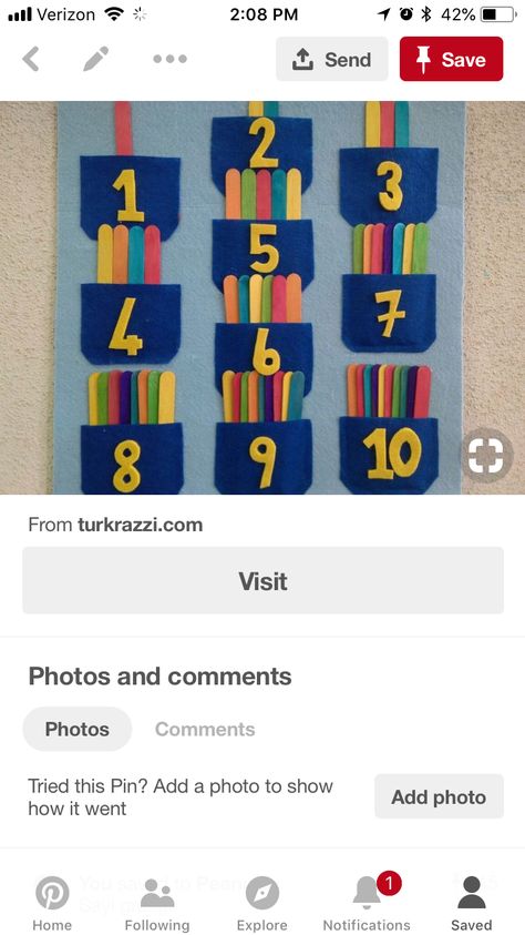 Counting Bulletin Board Ideas, Numbers Bulletin Board Ideas Preschool, Counting Objects, Preschool Centers, Math Interactive, Interactive Walls, School Learning, Number Patterns, Pre K Activities