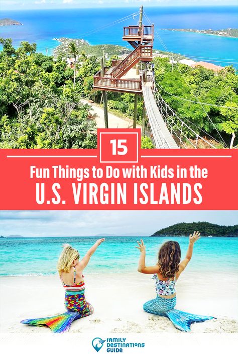 Dreaming about a family vacation to the U.S. Virgin Islands and looking for things to do? We’re FamilyDestinationsGuide, and we’re here to help: Discover the most fun things to do in the U.S. Virgin Islands with kids - so you get memories that last a lifetime! #usvirginislands #usvirginislandsthingstodo #usvirginislandswithkids #usvirginislandsactivities #usvi Us Virgin Islands Vacation, Usa Vacation Destinations, Best Tropical Vacations, St Croix Virgin Islands, St John Virgin Islands, Virgin Islands Vacation, St Thomas Virgin Islands, Best Family Vacations, Things To Do With Kids