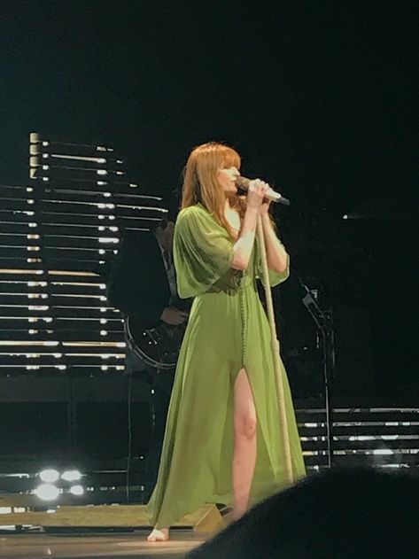 Painting Prompts, Florence Welch Style, Dollar Signs, Florence And The Machine, Concert Pics, Daisy Jones, Florence Welch, Emerald Green Dresses, Florence The Machines