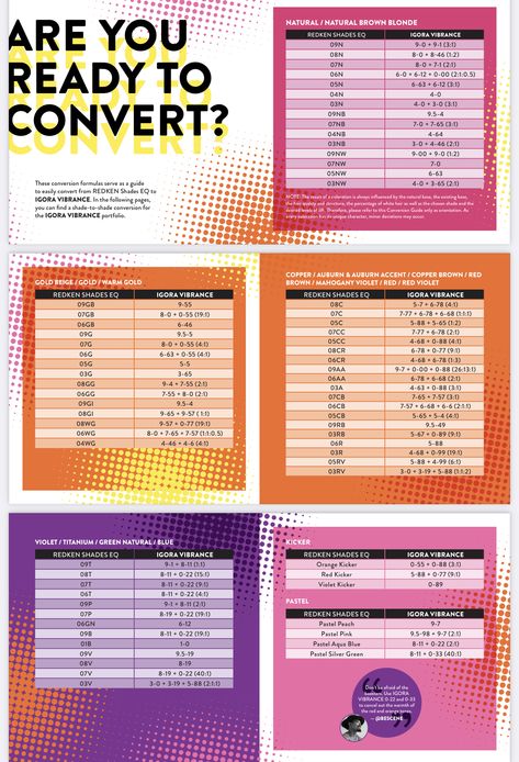 Shades EQ and Swarzkopf Igora Vibrance Conversion Chart Swarzkopf Color Chart, Igora Vibrance Formula Brown, Schwarzkopf Igora Vibrance Formula, Igora Vibrance Color Chart, Schwarzkopf Vibrance Toner Formulas, Vibrance Schwarzkopf Formula, Igora Vibrance Toner Formula, Igora Vibrance Formula, Schwarzkopf Toner Formulas