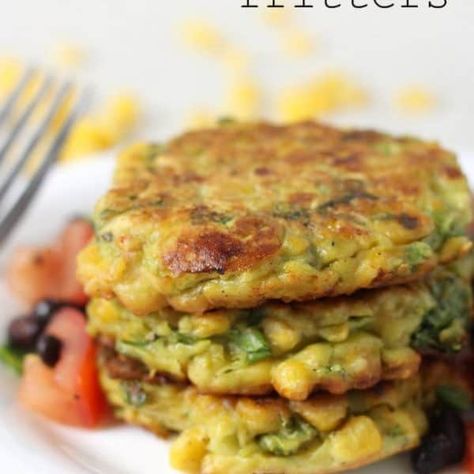 Diner Recept, Peruvian Recipes, Fritter Recipes, High Fiber Foods, Delicious Vegetables, Corn Recipes, Sweet Chili Sauce, Healthy Dinners, Sweet Chili