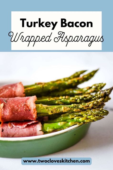 Bacon Wrapped Asparagus Recipes, Tender Asparagus, Bacon Asparagus, Asparagus Recipes Oven, Turkey Bacon Wrap, Easy Asparagus Recipes, Asparagus Wraps, Wrapped Asparagus, Keto Side