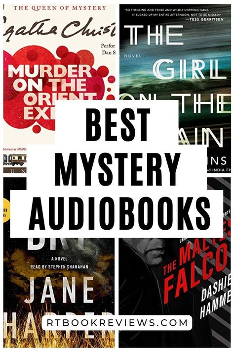 Looking for the best audiobooks for your next road trip? Mystery audiobooks are an exciting way to spend the drive! Tap to see the 7 best mystery audiobooks for road trips to pass the time while you try to figure out whodunnit! #bestaudiobooks #mysterynovels #mysterybooks #bookstoread Jane Harper, Best Mystery Books, Dashiell Hammett, Tess Gerritsen, Paula Hawkins, Famous Detectives, Best Audiobooks, Gillian Flynn, Dangerous Games