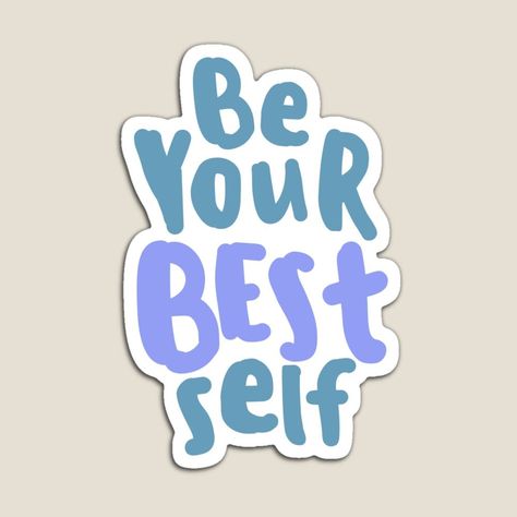 💖Spread positivity and good vibes with uplifting sticker designs. Follow the link 💌#beyourbestself,#selflove,#selfcare,#sticker,#blue,#motivational,#positivity,#quote,#redbubble,#shop Positive Stickers Printable, Aesthetic Qoutes About Motivation, Christian Stickers Free Printable, Self Love Stickers, Motivation Stickers, Cute Lettering, Positive Stickers, Word Stickers, Weird Stickers