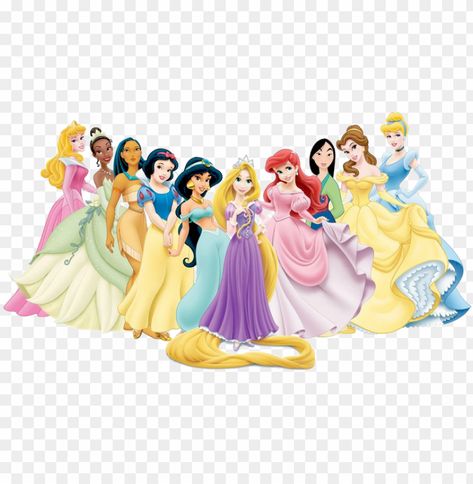 disney princesses,disney princess,disney princess clip - transparent disney princess All Princess Disney, Disney Princess Images Pictures, Princess Images Free Printable, All Disney Princess Images, All The Disney Princesses Together, Princess Backdrop Ideas, Disney Princesses Together, Disney Princess Cake Toppers Free Printable, Disney Princess All Together