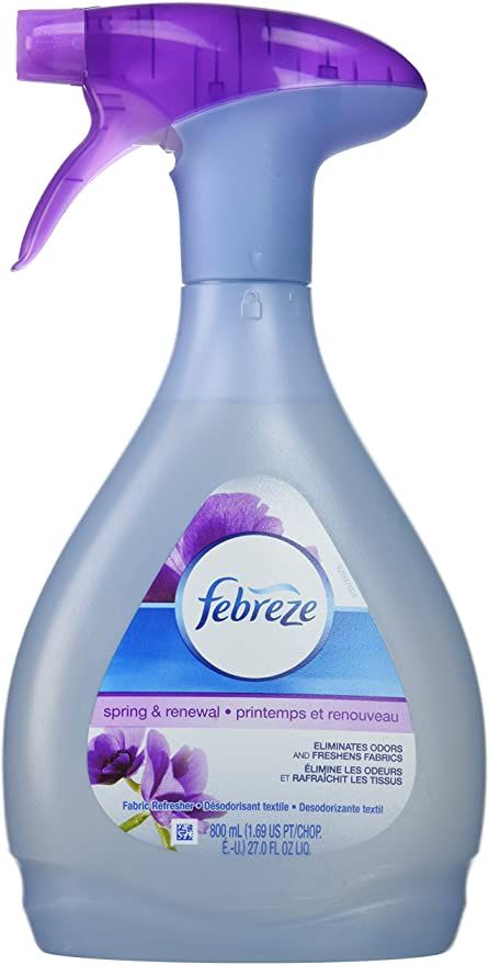 Amazon.com: Febreze Fabric Refresher 27 Fl Oz. (Pack of 2) (Spring & Renewal): Health & Personal Care Fabric Refresher, Fabric Freshener, Fabric Spray, Odor Eliminator, Laundry Supplies, Popular Products, Cleaning Routine, Household Supplies, Beauty Industry