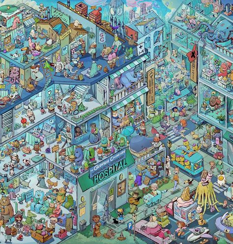 Kids can seek-and-find drawings of themselves in the new Where Are You...? custom seek-and-find books from Wonderbly I Spy Books, Seek And Find, Wheres Wally, 동화 삽화, Wheres Waldo, Isometric Art, Search And Find, Fun Challenges, How To Show Love