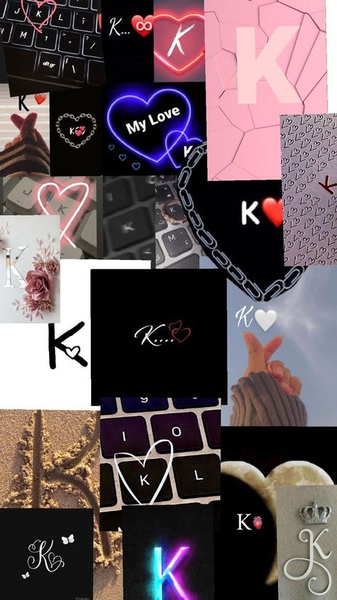 . K Wallpaper Letter, K Letter Wallpaper, K Letter Images, Bow Wallpaper Iphone, I Love S, I Love My Man, Wallpaper Letter, Letter Wallpaper, K Letter