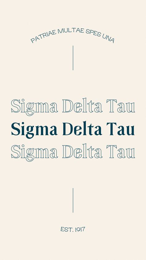 Sorority Canvas Zeta Tau Alpha, Sigma Delta Tau Recruitment Graphic, Tri Sigma Graphic, Sigma Delta Tau Graphic, Delta Zeta Graphics, Rush Sorority, Kappa Delta Graphic, Recruitment Graphics, Sorority Room