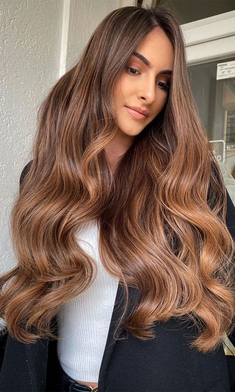 Hair Color Inspo 2023, Hair Colour Trends 2022, Colour Trends 2022, Under Hair Color, Best Hair Colour, Mocha Color Hair, Hair Colour Trends, Brown Hair Color Shades, Brown Hair Inspiration