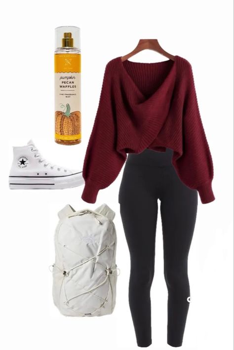 Outfit Ideas Fall/winter, Fall Outfits October, Fall 2033 Outfits, Cute Outfits Fall School, Fall Outfits Layout, Cute Lazy Fall Outfits, Cute Outfits Layout, Fall Color Clothes, Cosy Autumn Outfits