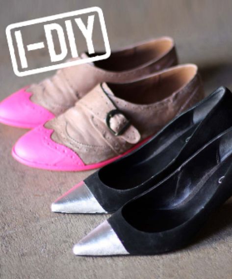 Cap-Toe Shoe DIY - How To Spray Paint Shoes Spray Paint Shoes, Do It Yourself Quotes, Star Clips, Paint Shoes, How To Spray Paint, Painted Shoes Diy, Mode Shoes, Cap Toe Shoes, Upcycle Clothes Diy