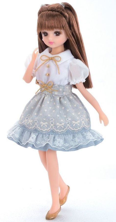 Licca Chan Doll Clothes Party Dress Sweet Lace Shoes Takara Tomy from Japan | eBay: Licca Chan Doll, Licca Doll, Licca Chan, American Girl Doll Clothes Patterns, Cute Sewing Projects, Lace Shoes, Dolls Accessories, Japanese Dolls, Monster High Dolls