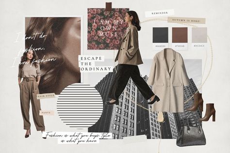 Minimal fashion mood board mockup, editable design | premium image by rawpixel.com / ton Mood Board Horizontal, Minimalism Moodboard, Horizontal Collage, Mood Board Layout, Fashion Design Inspiration Board, Mood Board Aesthetic, Collage Idea, Fashion Trending Moodboard, Moodboard Fashion