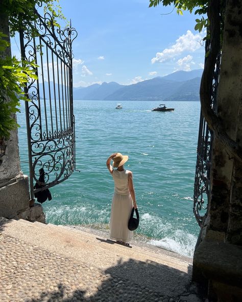 I just don’t have words for this place 📍Villa Cipressi, Lake Como #lakecomo#italy#villa#varenna#holidays#classystyle#oldmoney Lakecomo Italy, Varenna Lake Como, Lake Como Villas, Italy Villa, Villas In Italy, Lake Como Italy, Italy Aesthetic, Como Italy, Lake Como