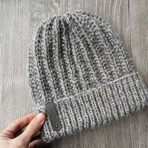 Unisex Winter Knit Hat Free Pattern · Crazy Hands Free Hats Knitting Patterns, Knitted Hats For Men Free Pattern Beanie, Mens Knitted Toque Free Pattern, Knitting Patterns Free Hats Straight Needles Mens, Knit Hat Pattern Free Dk Yarn, Double Knit Hats Free Pattern, Mens Hat Knitting Pattern Free, 2 Needle Hat Pattern Free, Knitting Patterns For Hats Free