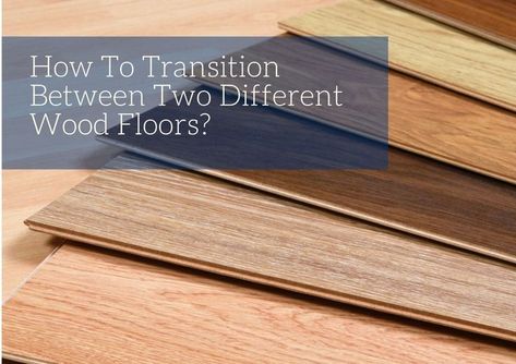 The quickest and simplest way to tie your home’s design together is to use the same type of wood flooring throughout. However, making the choice to have a transition between two types of wood flooring can give your home a unique and stylish look! In this blog, you’ll learn how to make a smooth transition between two different wood floors. This will give you a good idea of how to plan your upcoming project. Two Different Wood Floors Transitioning Stairs, Mixing Wood Floors Transition, Two Types Of Flooring In One Room, Two Wood Floors Transition, Wood To Wood Floor Transitions Between Rooms, Transition Hardwood To Hardwood, How To Transition Two Different Wood Floors, How To Mix Different Wood Floors, Different Hardwood Floor Transitions