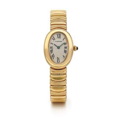 Cartier Gold Watch, Dainty Fine Jewelry, Cartier Gold, Womens Designer Watches, Dress Watches, Watches For Women, Oval Face, Cartier Watch, Telling Time