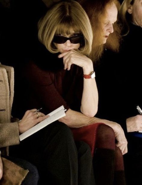 Anna Wintour Style, Fashion Journalism, Grace Coddington, Anna Grace, Magazine Vogue, 2011 Fashion, Anna Wintour, People Dress, Classy And Fabulous