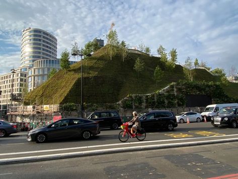 Dutch studio MVRDV has responded to the criticism of its fake hill in central London and accepts that it opened before it was ready. British Traditions, Marble Arch, Sky Lanterns, Good Readers, Zaha Hadid Architects, The Marble, Virtual Design, Oxford Street, Central London