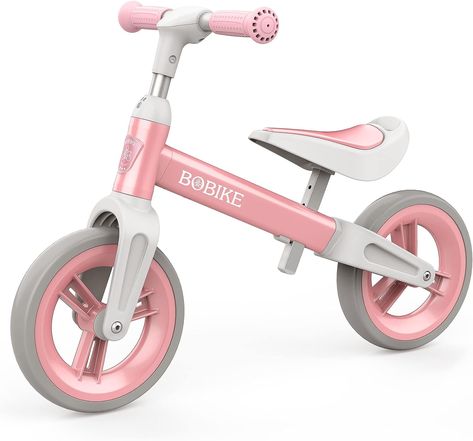 Best balance bike : Bobike baby bike for your kids (up to 4 year old), The kids balance bike is designed to help kids to learn the basic of balance, walking and start riding at an early age. Toddler-friendly design: The two-wheeled balance car is more upgraded, close to the bicycle, Bobike bike body is made of strong and durable carbon steel. Adjustable seat, and enclosed non-slip wheels make you have a peace of mind when guiding your kids with riding the bike. 😀 Simple Bike, Best Gifts For Kids, Bike Toy, Balance Trainers, Baby Bike, Cool Gifts For Kids, Bike Reviews, Bicycle Girl, Balance Bike