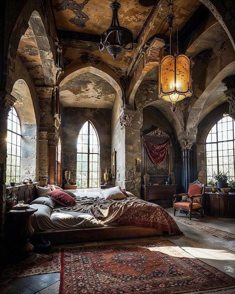 Medieval Bedroom, Gallery Wall Ideas, Castle Bedroom, Going On An Adventure, Shower Tiles, Shower Tile Ideas, Castle Decor, Tiles Ideas, Fantasy Rooms