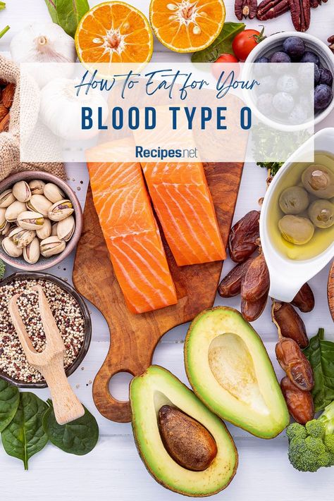 Transform your health with our Clean Eating Recipes tailored for Blood Type O! 🥗✨ Discover how to optimize your diet with a customized meal plan designed specifically for your blood type. Dive into a variety of delicious and nutritious clean eating recipes that support your unique dietary needs. From breakfast to dinner, we've got you covered with wholesome meals and essential cooking tips and tricks. Head to Recipes.net now to learn how to eat for your Blood Type O! O Positive Blood Type Diet Meals, O Positive Diet, Food For Blood Type, Eating For Blood Type, O Blood Type, Cooking Tips And Tricks, Fat Loss Food Plan, Wholesome Meals, Blood Type Diet