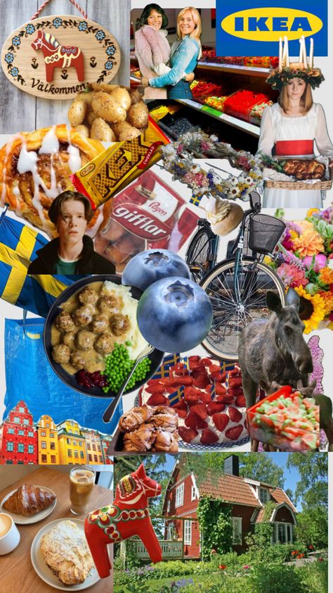 Sweden ! 🇸🇪 #sweden Swedish Aesthetic, Sweden Aesthetic, Vision Board Themes, Travel Infographic, Europe Aesthetic, Sweden Travel, Scandinavia Travel, All The Small Things, The Book Club