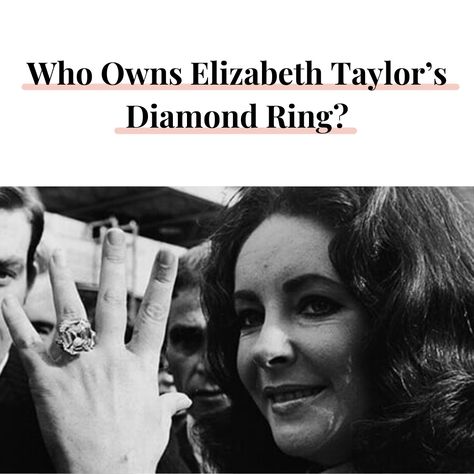 Dame Elizabeth Taylor owned not one but two very famous diamond rings: the Krupp Diamond and the Taylor-Burton Diamond. Click to follow their journey! Krupp Diamond, Elizabeth Taylor Engagement Ring, Elizabeth Taylor Ring, Elizabeth Taylor Diamond, Burton And Taylor, Elizabeth Taylor Jewelry, Hiv Prevention, What Is Trending Now, Celebrity Jewelry