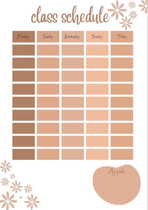 Aesthetic Study Schedule Template, Aesthetic Timetable Printable, School Scedual, Class Schedule Aesthetic, Aesthetic Study Schedule, Scedual Ideas, Timetable Ideas Aesthetic, School Homework Planner, School Class Schedule